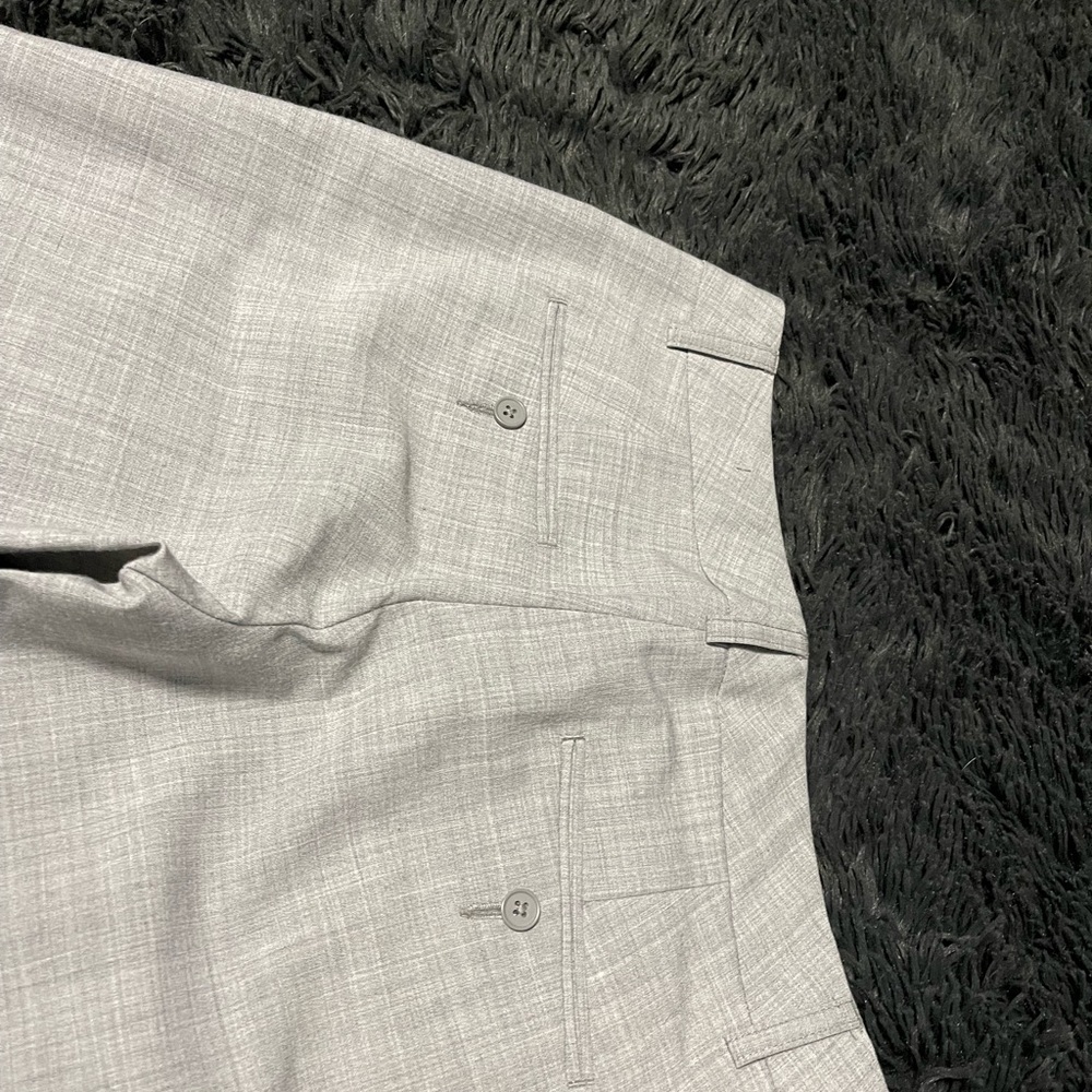 Size 2 Express Editor Style Slacks. Light Grey An… - image 4